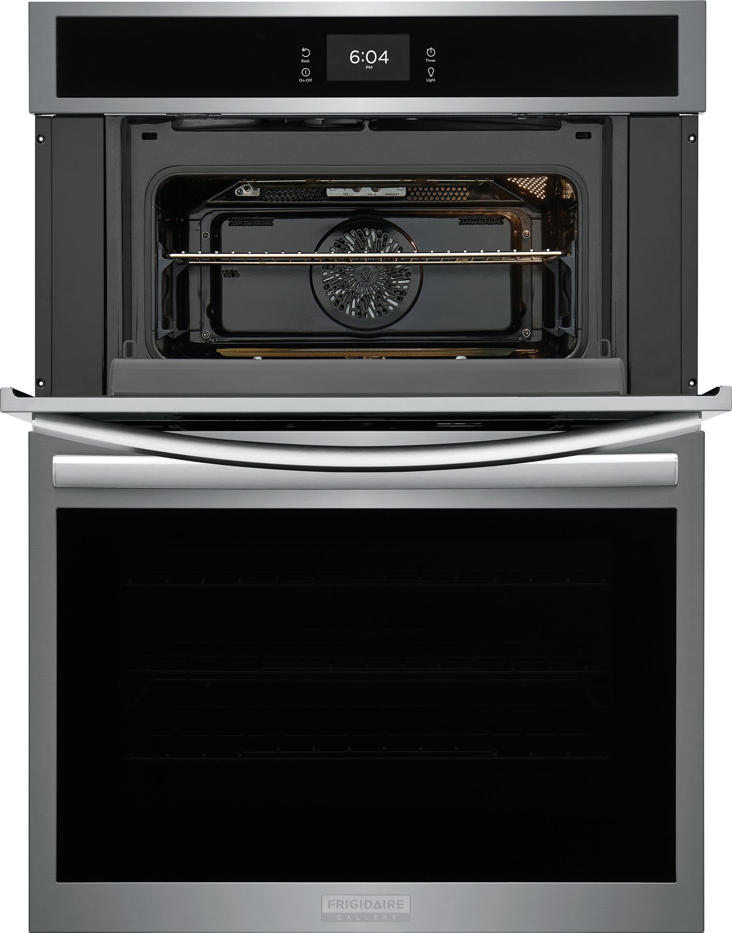 Frigidaire Gallery Smudge-Proof Stainless Steel 30" Wall Oven and Microwave Combination (1.7 Cu. Ft. / 5.3 Cu. Ft.) - GCWM3067AF