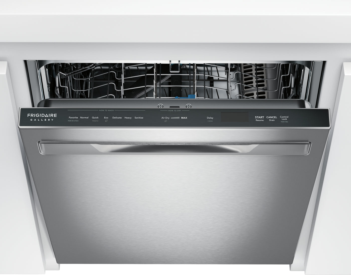 Frigidaire Gallery Stainless Steel Tub 24 "Built-In Dishwasher with CleanBoost® Technology - GDSP4735AF
