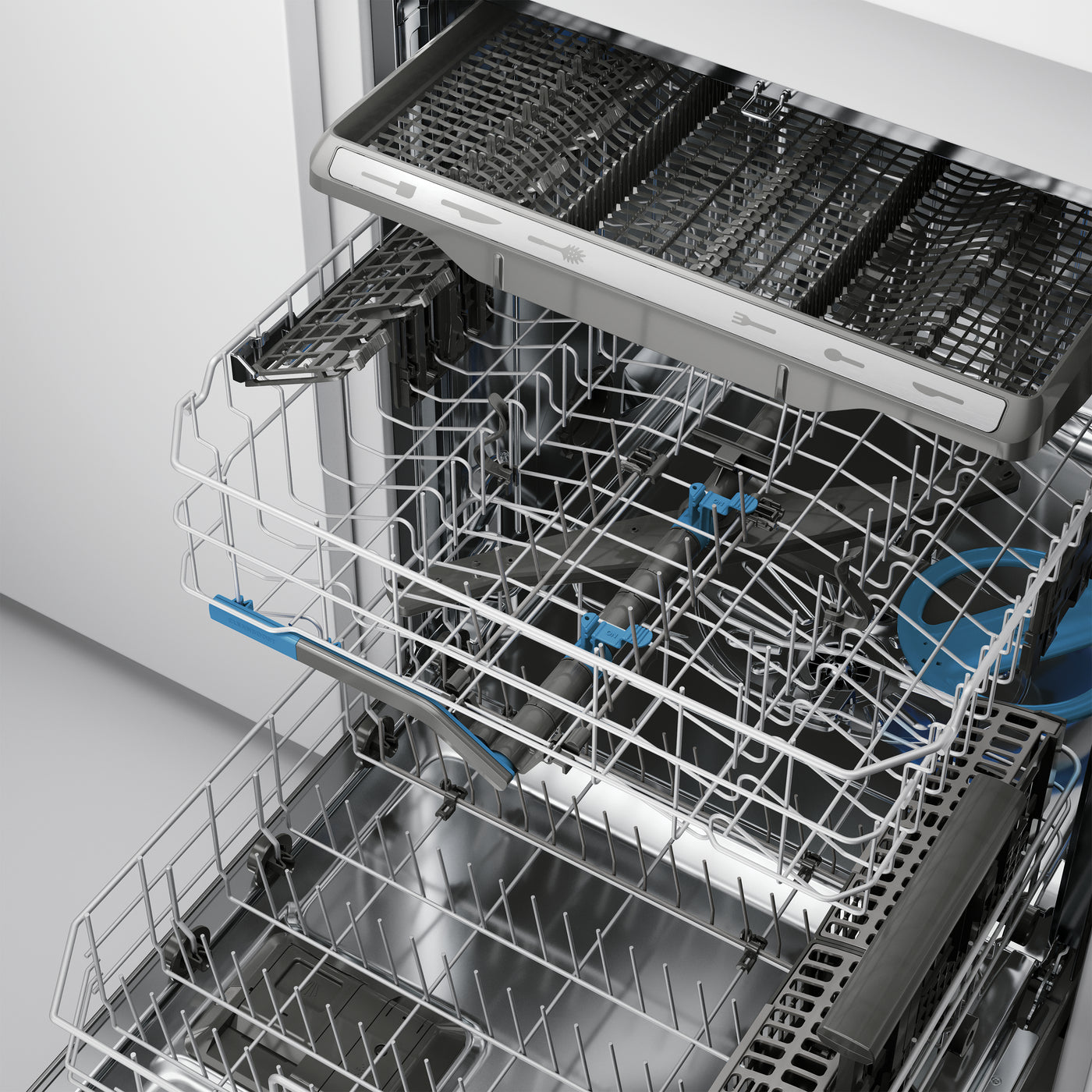 Frigidaire Gallery Stainless Steel Tub 24 "Built-In Dishwasher with CleanBoost® Technology - GDSP4735AF
