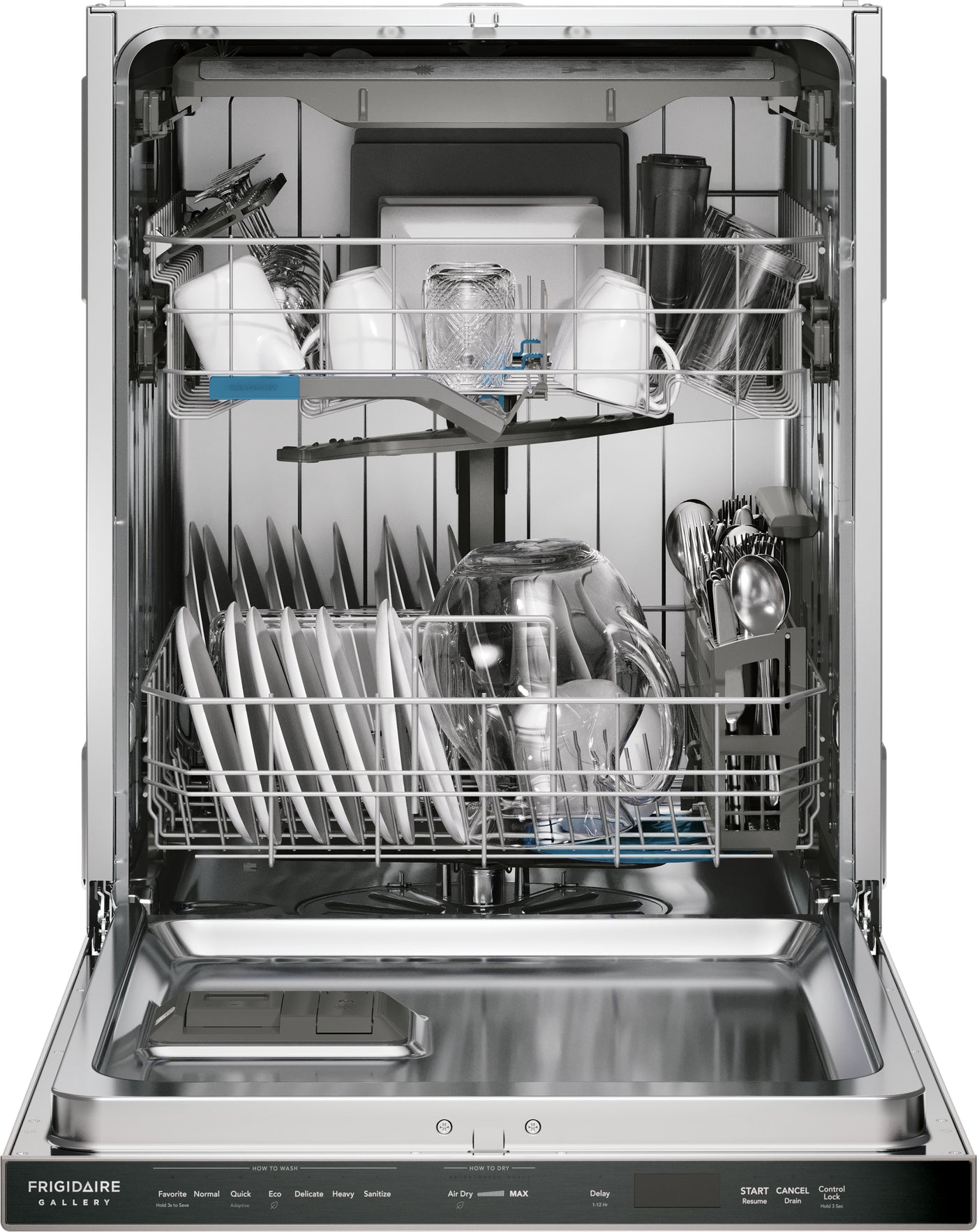Frigidaire Gallery Stainless Steel Tub 24 "Built-In Dishwasher with CleanBoost® Technology - GDSP4735AF