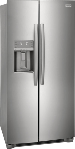 Frigidaire Gallery Stainless Steel 33" Standard Depth Side by Side Refrigerator (22.2 Cu. Ft.) - GRSS2352AF