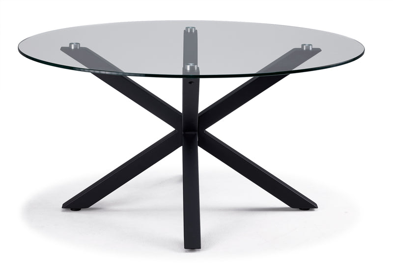 Gianna Coffee Table Glass Leon's