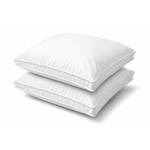Cotton House 2 Pack 100% Cotton Gusseted Standard Pillow