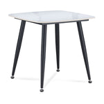 Bellmar 23" Sintered Stone End Table - White