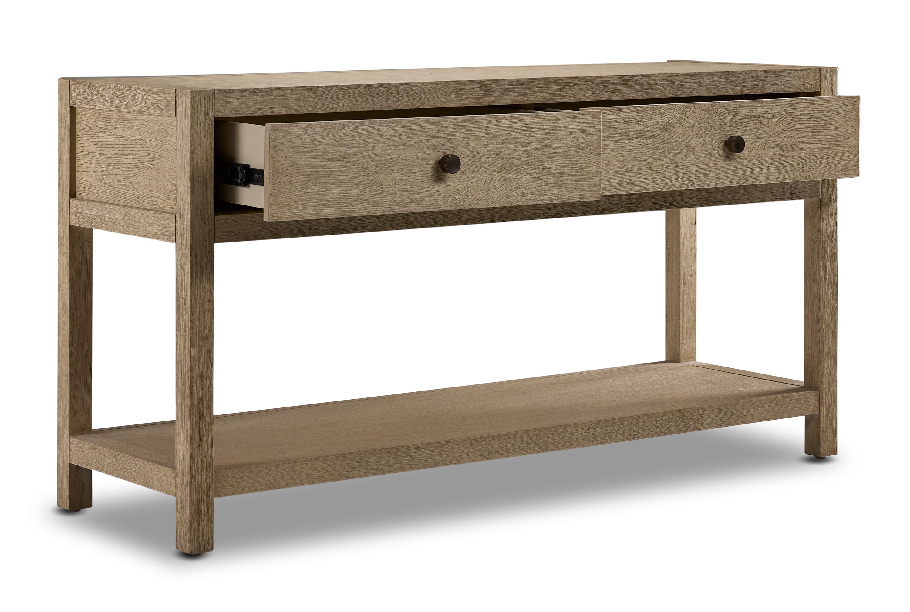 Joliette 54" Sofa Table - Light Tan