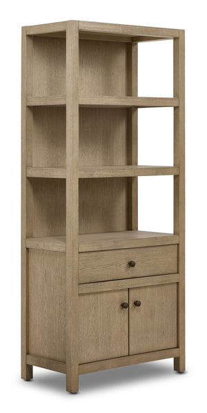 Joliette Book Case - Light Tan