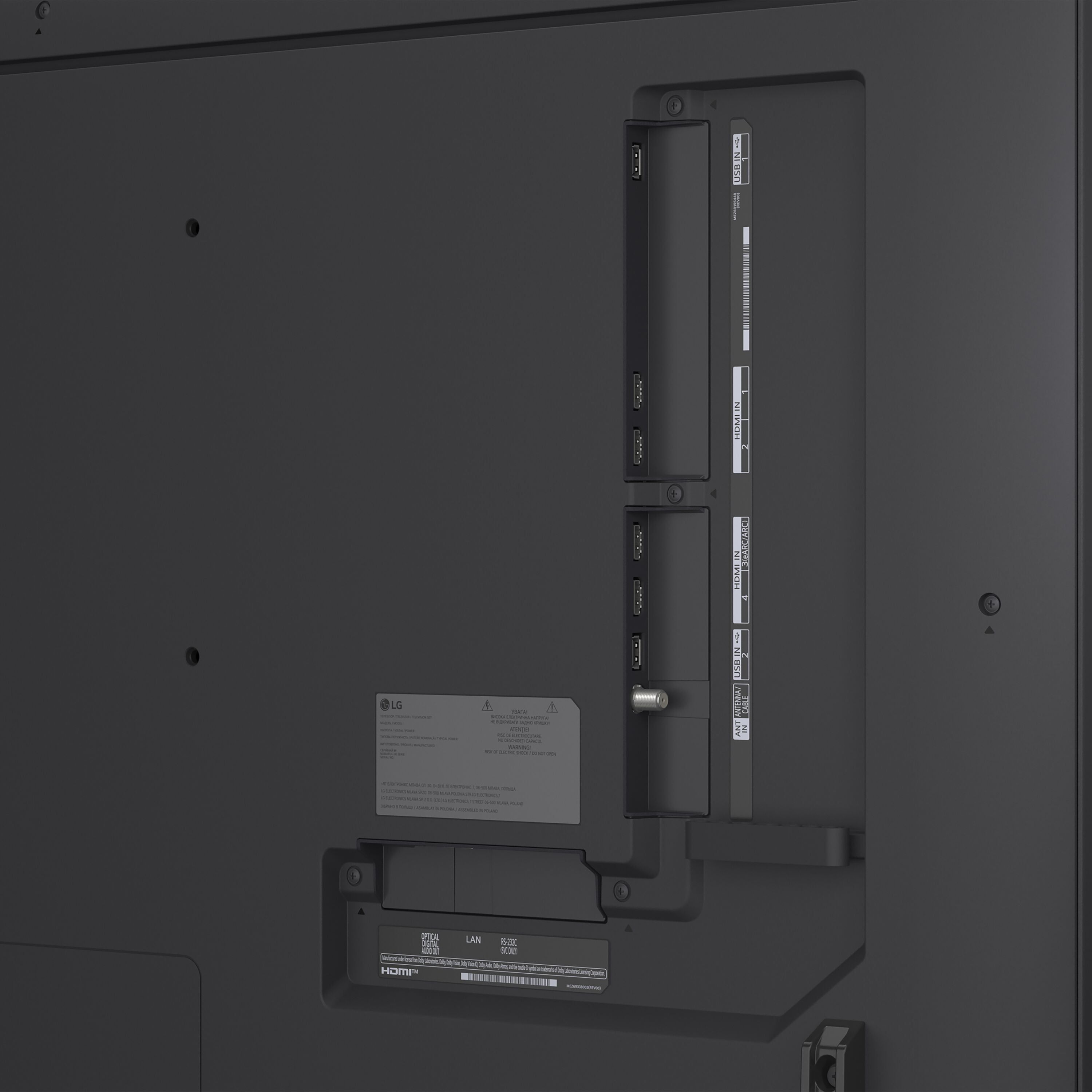 LG 86" 4K Smart QNED evo AI Mini-LED TV - 86QNED85AUA