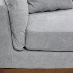 Marquis 2-Piece Sectional with Right Facing Chaise - Grey