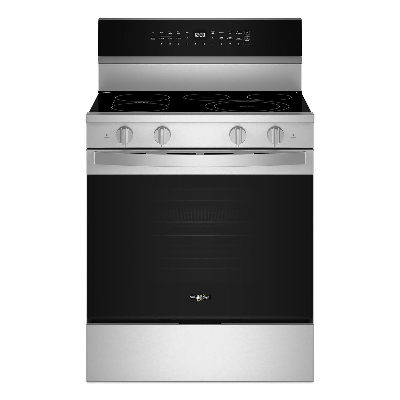 Whirlpool Fingerprint Resistant Stainless Steel Freestanding Electric Convection Range (5.3 cu.ft.) - YWFES7030SZ
