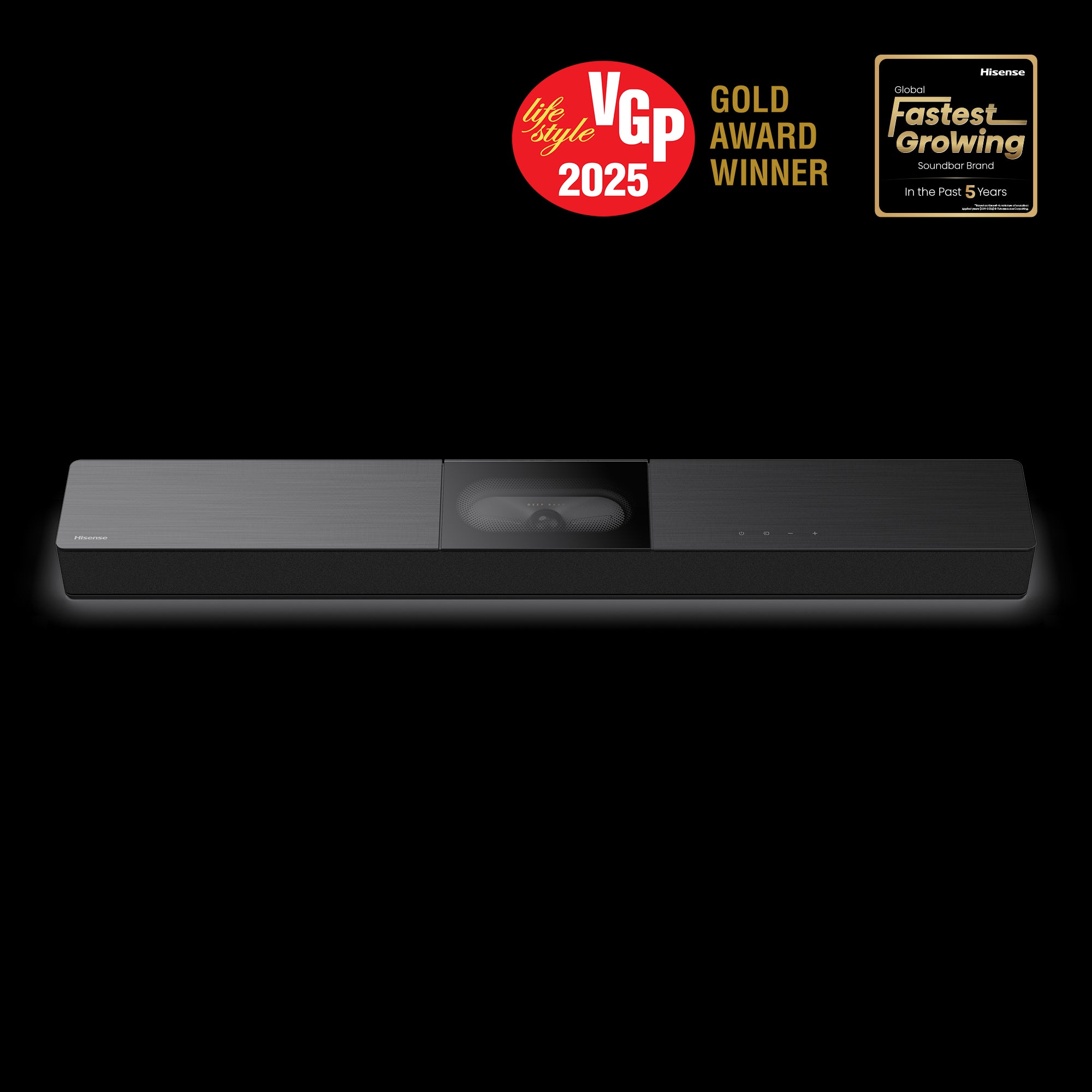 Hisense 240W 2.1ch Soundbar with Built-in Subwoofer - A620