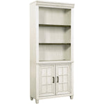 Caraway 2-Door Bookcase - Aged Ivory