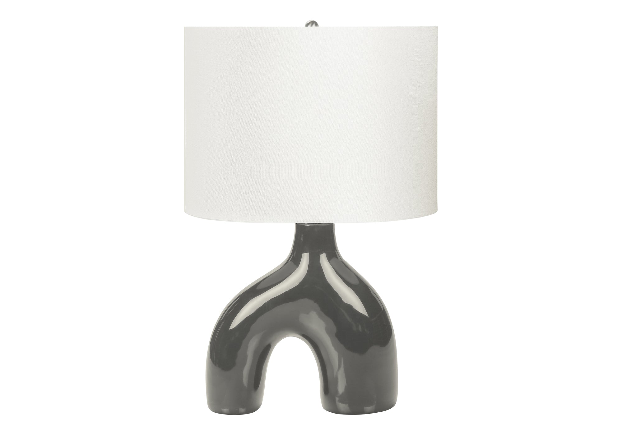 Elm Table Lamp - Grey