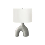 Elm Table Lamp - Light Grey