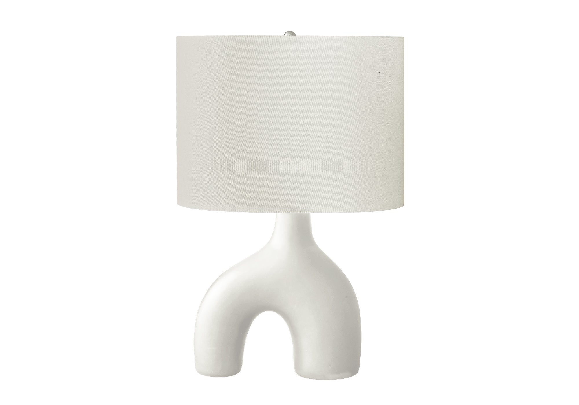 Elm Table Lamp - White