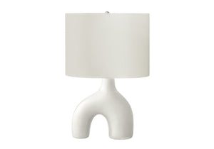 Elm Table Lamp - White