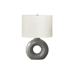Birch Table Lamp - Grey
