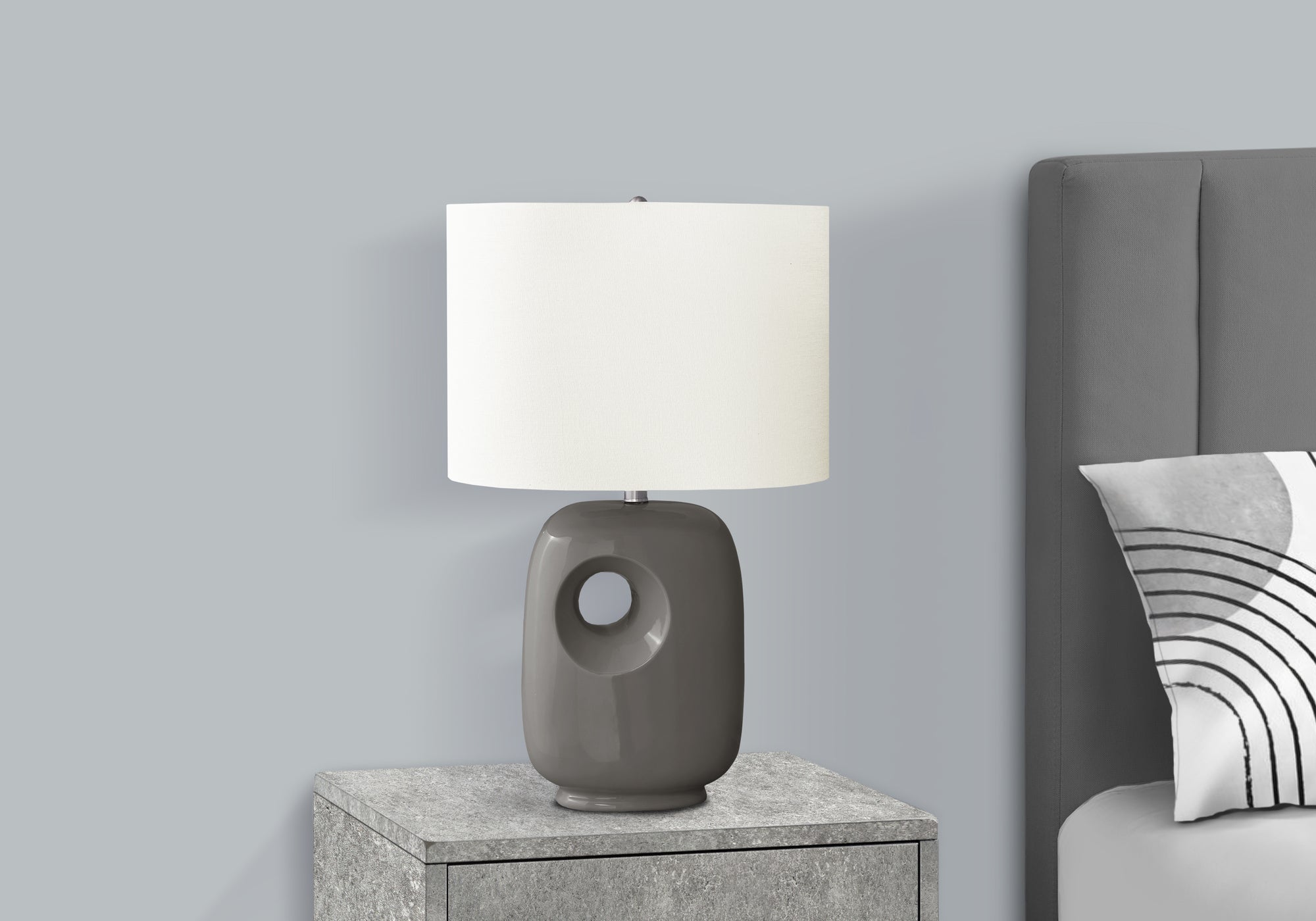 Nysa Table Lamp - Grey