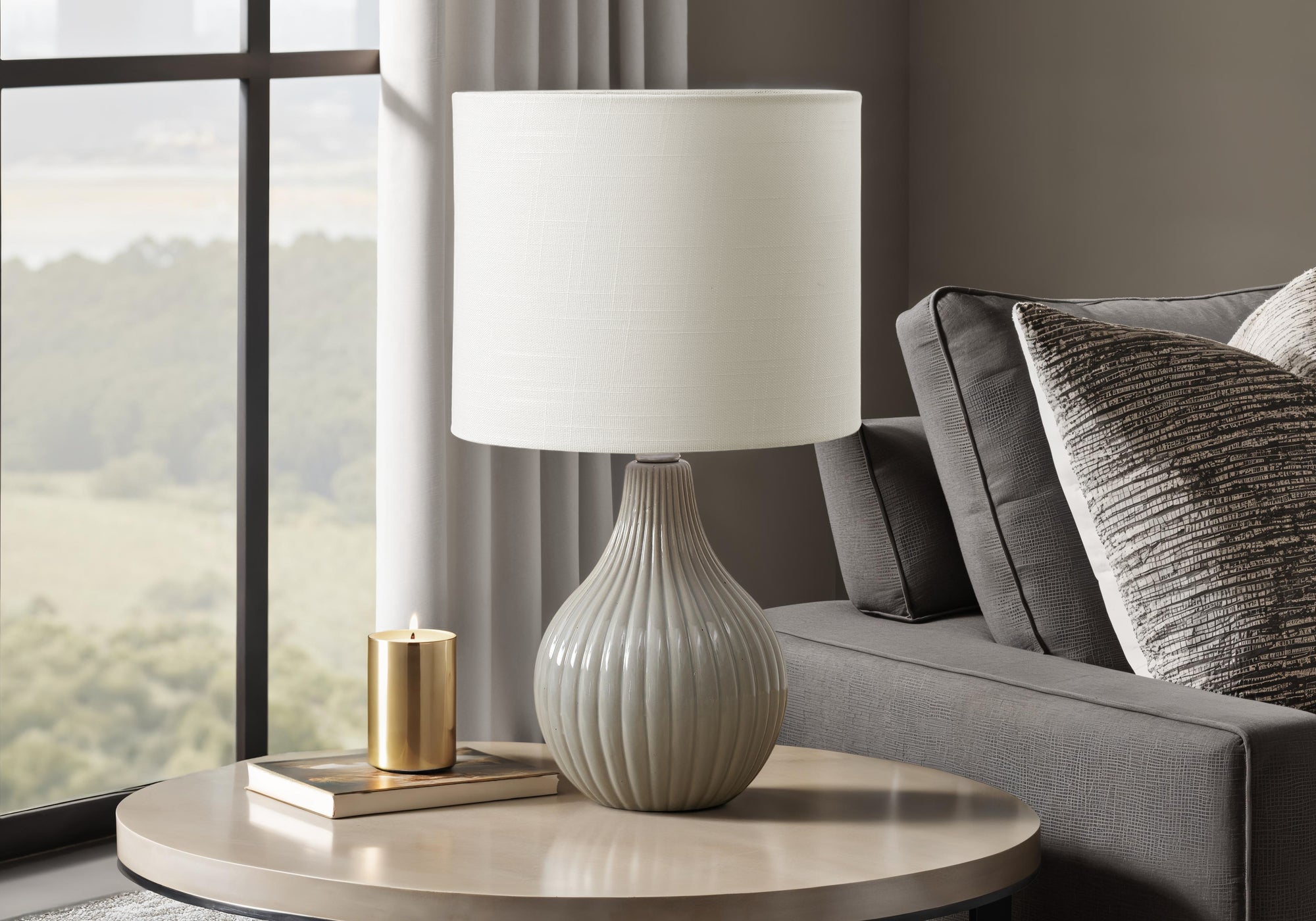 Haze Table Lamp - Grey
