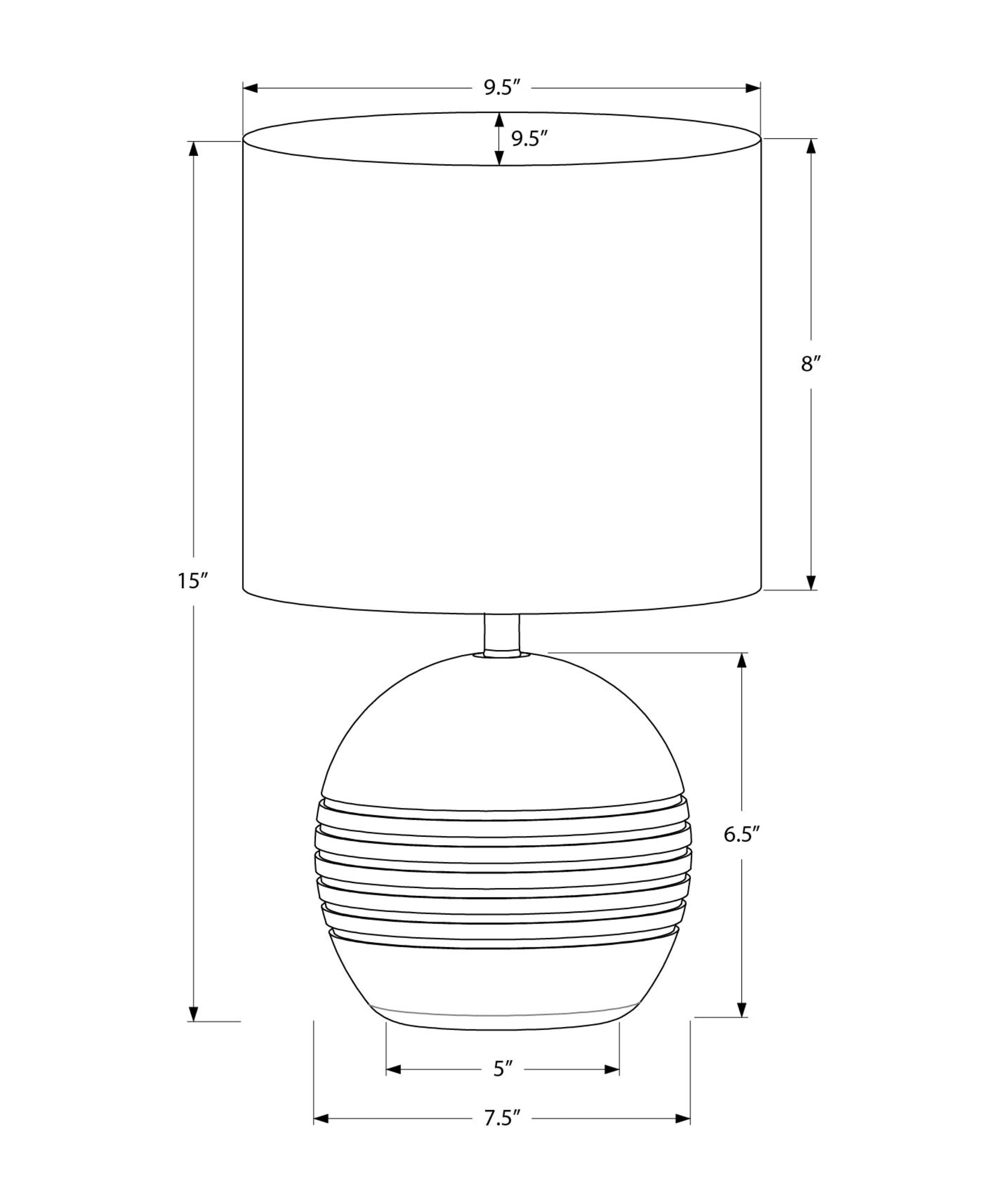 Arvid Table Lamp - Brown