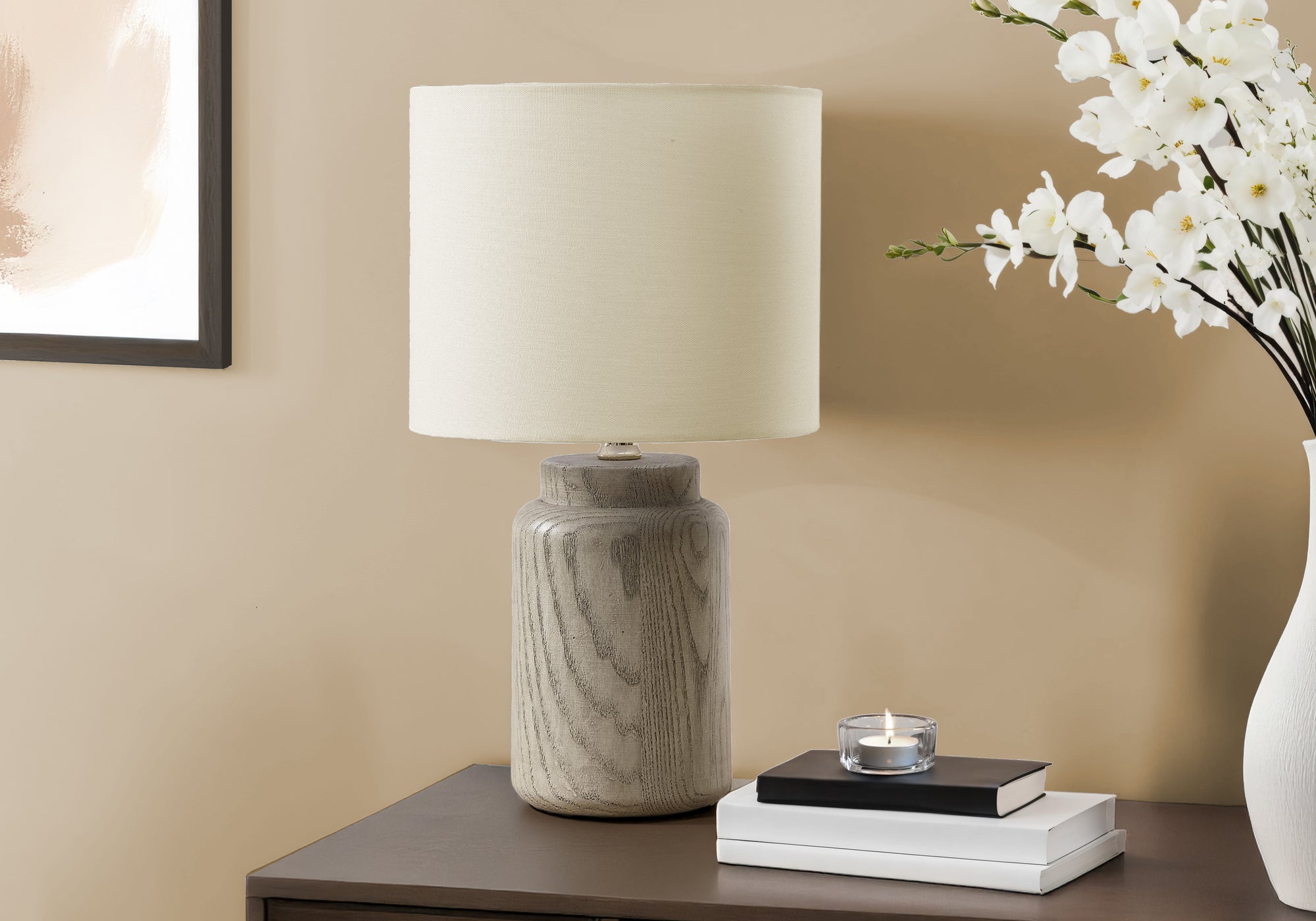 Vexa Table Lamp - Taupe