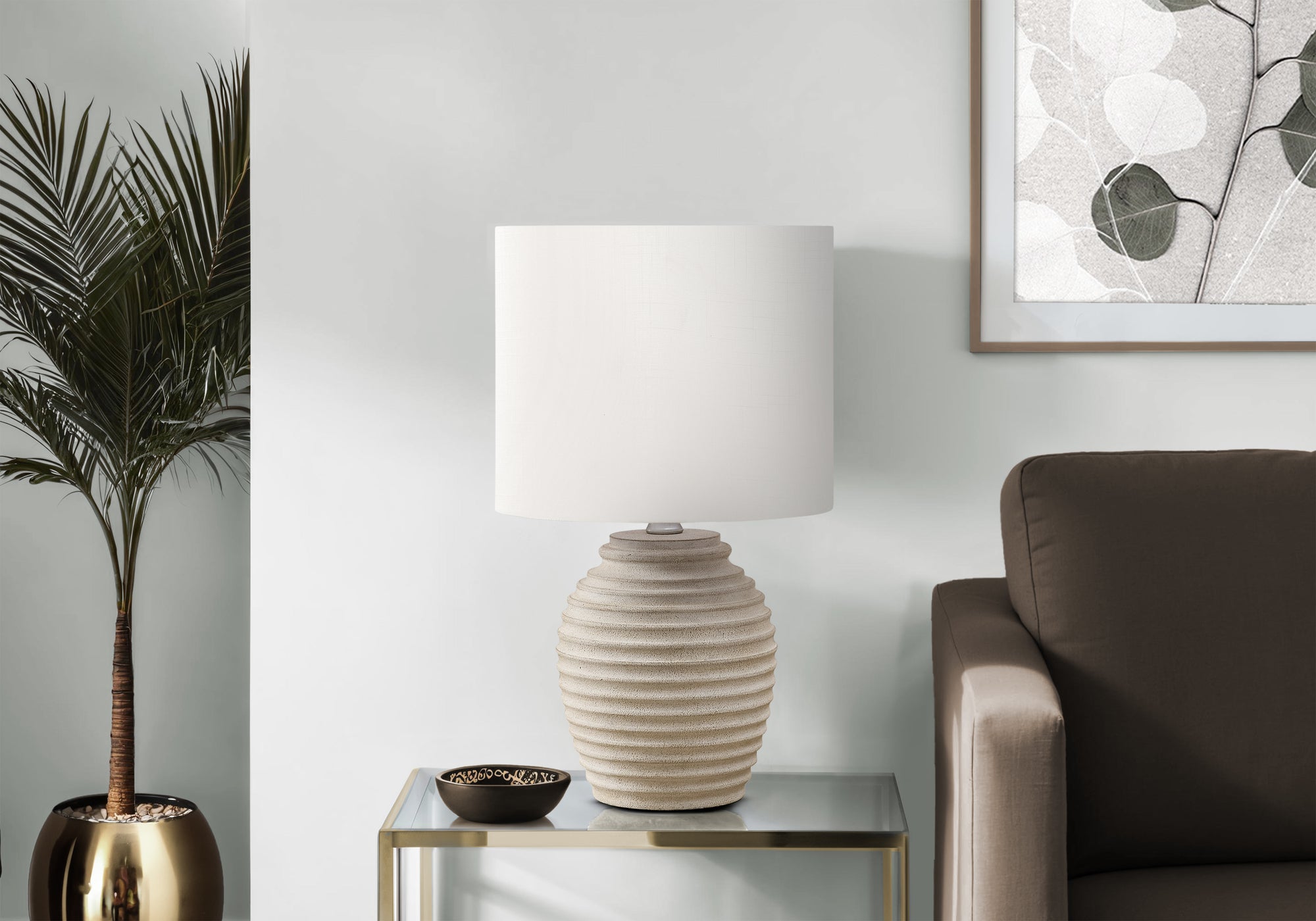 Revyn Table Lamp - Beige