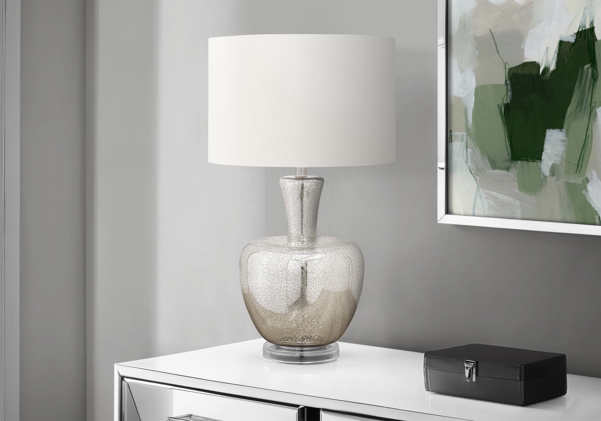Varoa Table Lamp - Silver