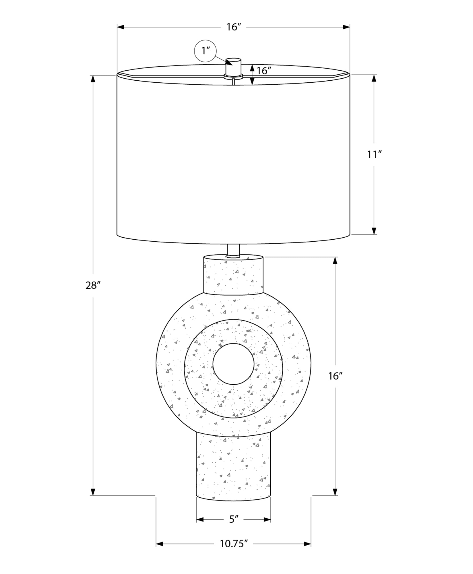 Klee Table Lamp - Beige