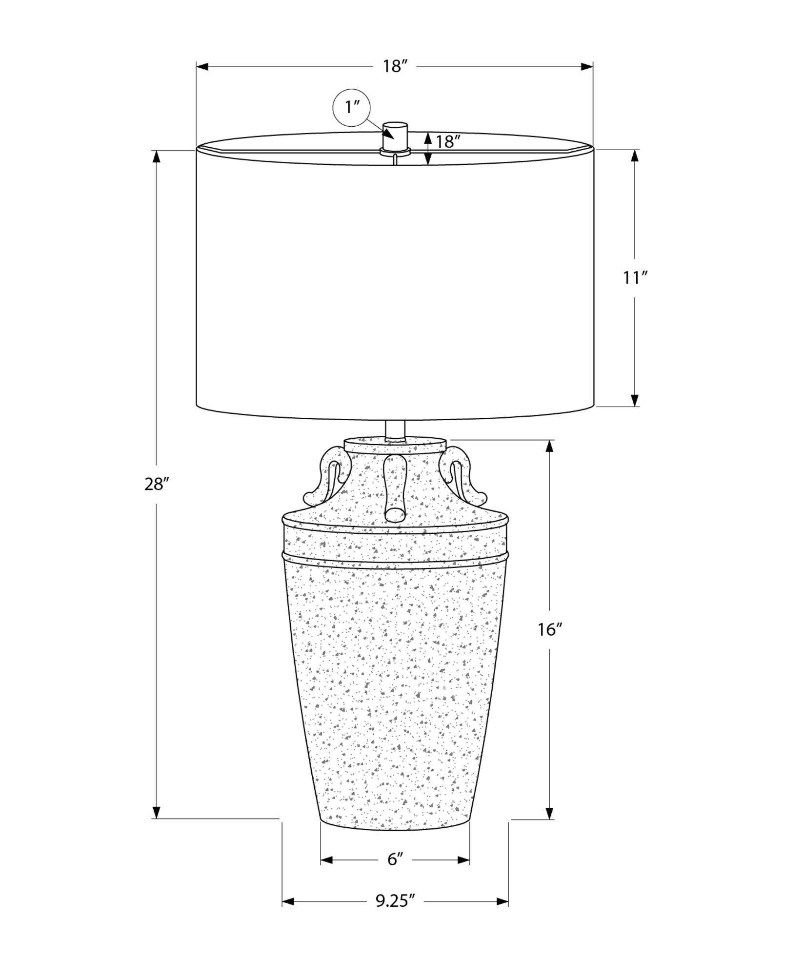 Aeris Table Lamp - Beige