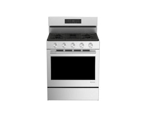 KitchenAid PrintShield™ Stainless Finish Freestanding Smart Gas Convection Range (5.0 Cu. Ft.) - KFGS330TPS