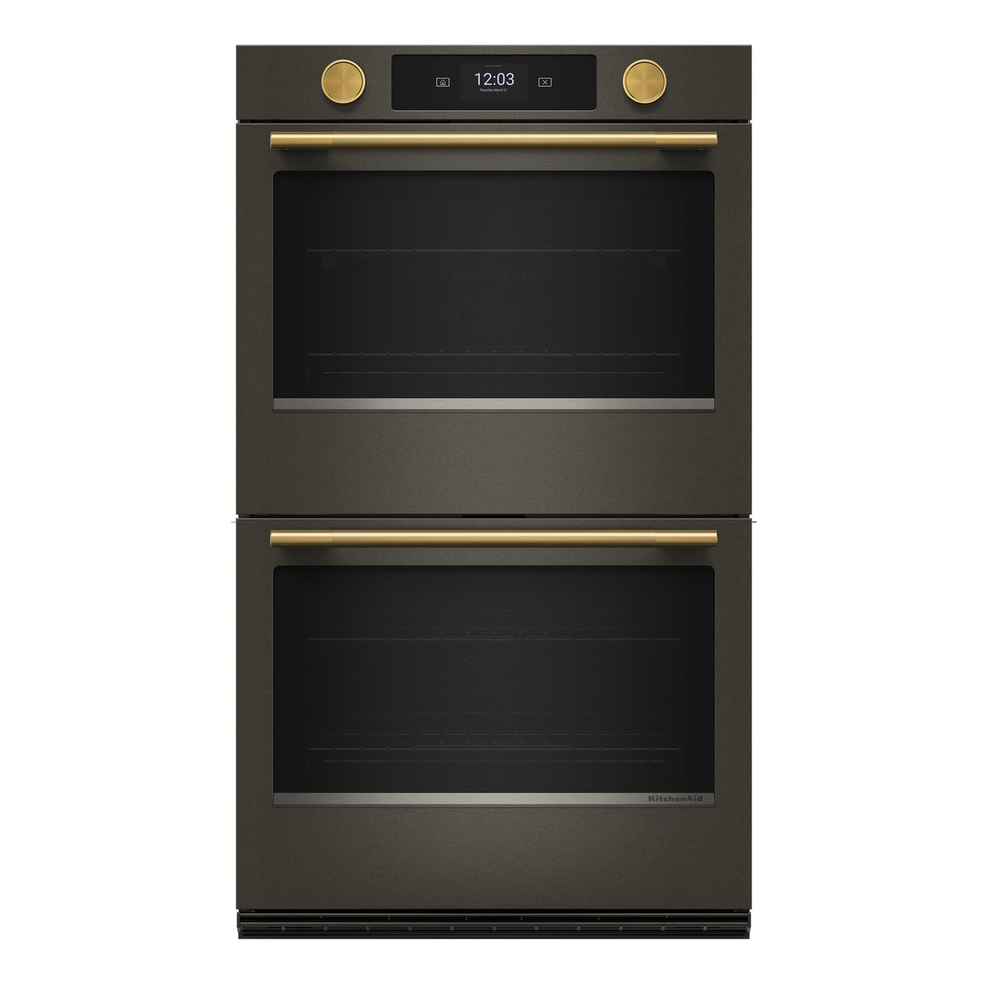KitchenAid Black Ore 30" Double Wall Oven (10 Cu. Ft) - KOED730SBE