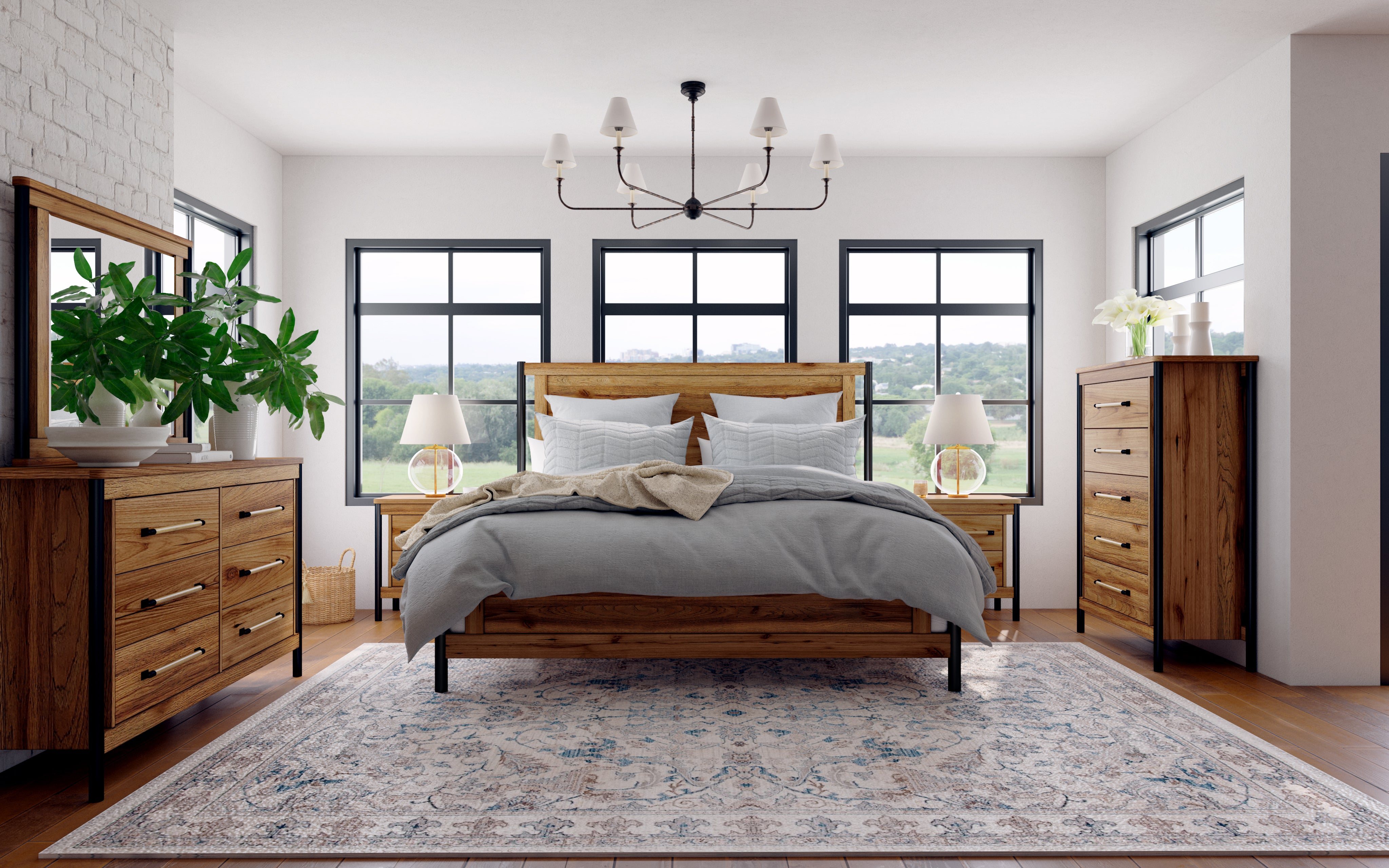 Norcross 5 Drawer Chest - Hickory