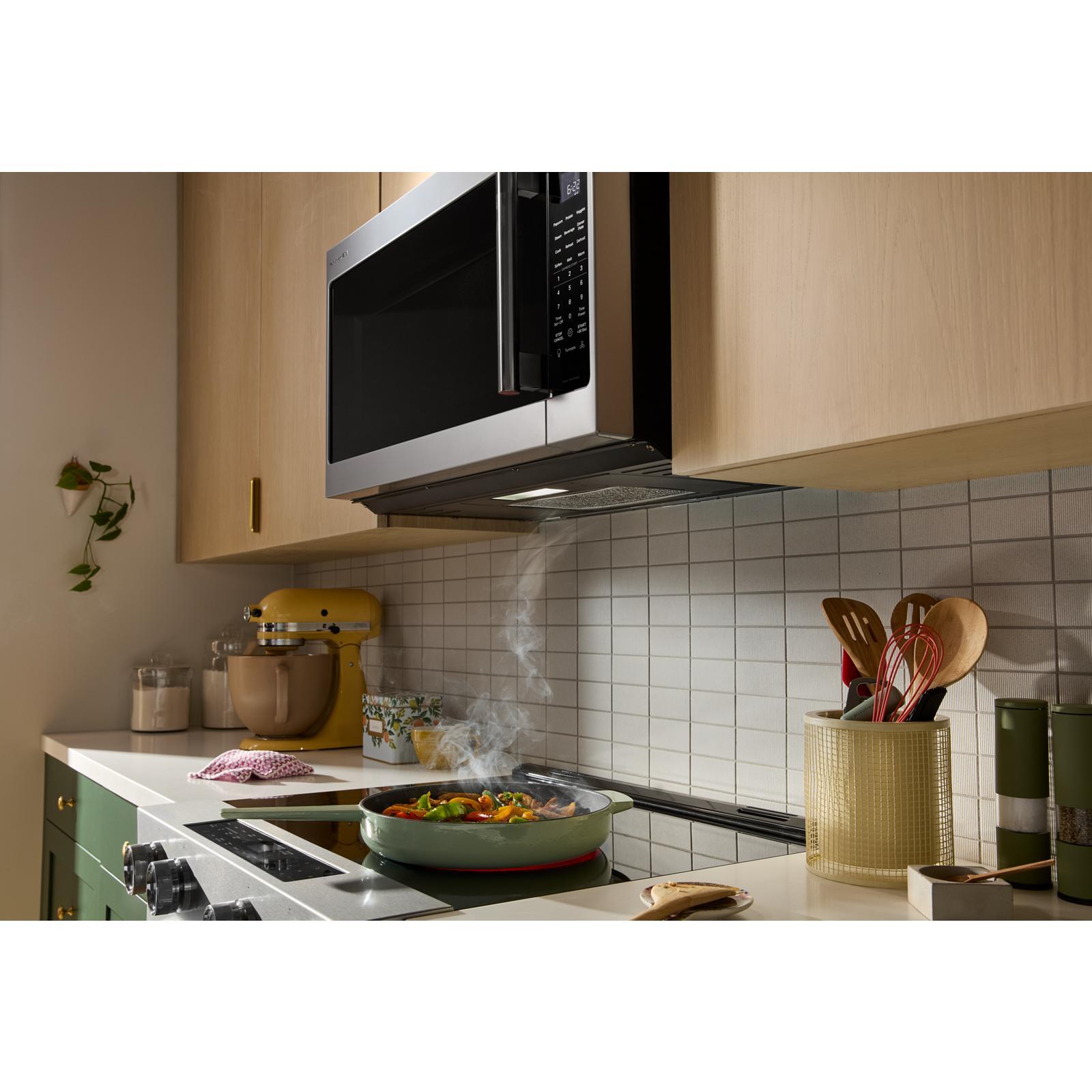 KitchenAid PrintShield Stainless Built-in Microwave (2.1 Cu. Ft.) - YKMMS330SPS