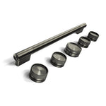 KitchenAid Black Ore Handle and Knob Hardware Accessory Kit for 30" Commercial-Style Gas Range - W11774748