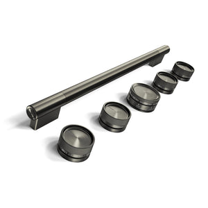 KitchenAid Black Ore Handle Hardware Accessory Kit for 30" Commercial-Style Gas Range - W11774748