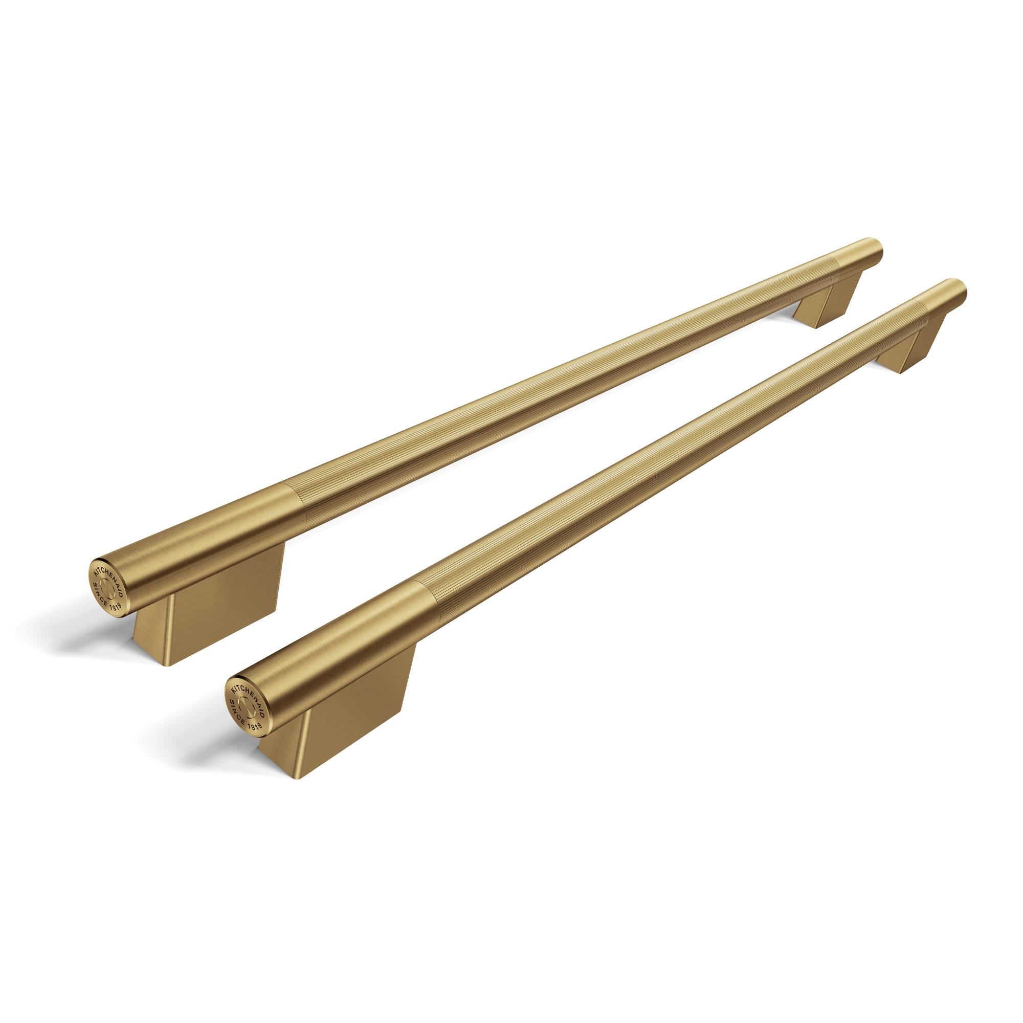 KitchenAid Brass Handle Hardware Accessory Kit for 20.8 Cu. Ft. Counter-Depth Side-by-Side Refrigerator - W11777163