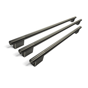 KitchenAid Black Ore Handle Hardware Accessory Kit for 36" Built-In French Door Bottom Mount Refrigerator - W11777176