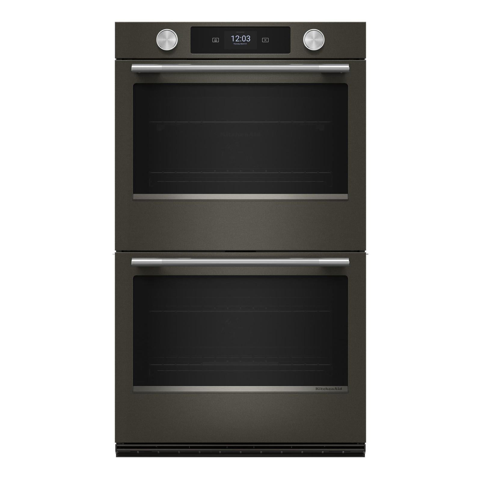KitchenAid Stainless Steel Handle and Knob Hardware Accessory Kit for 30" Double Wall Oven & Microwave Combo - W11774416
