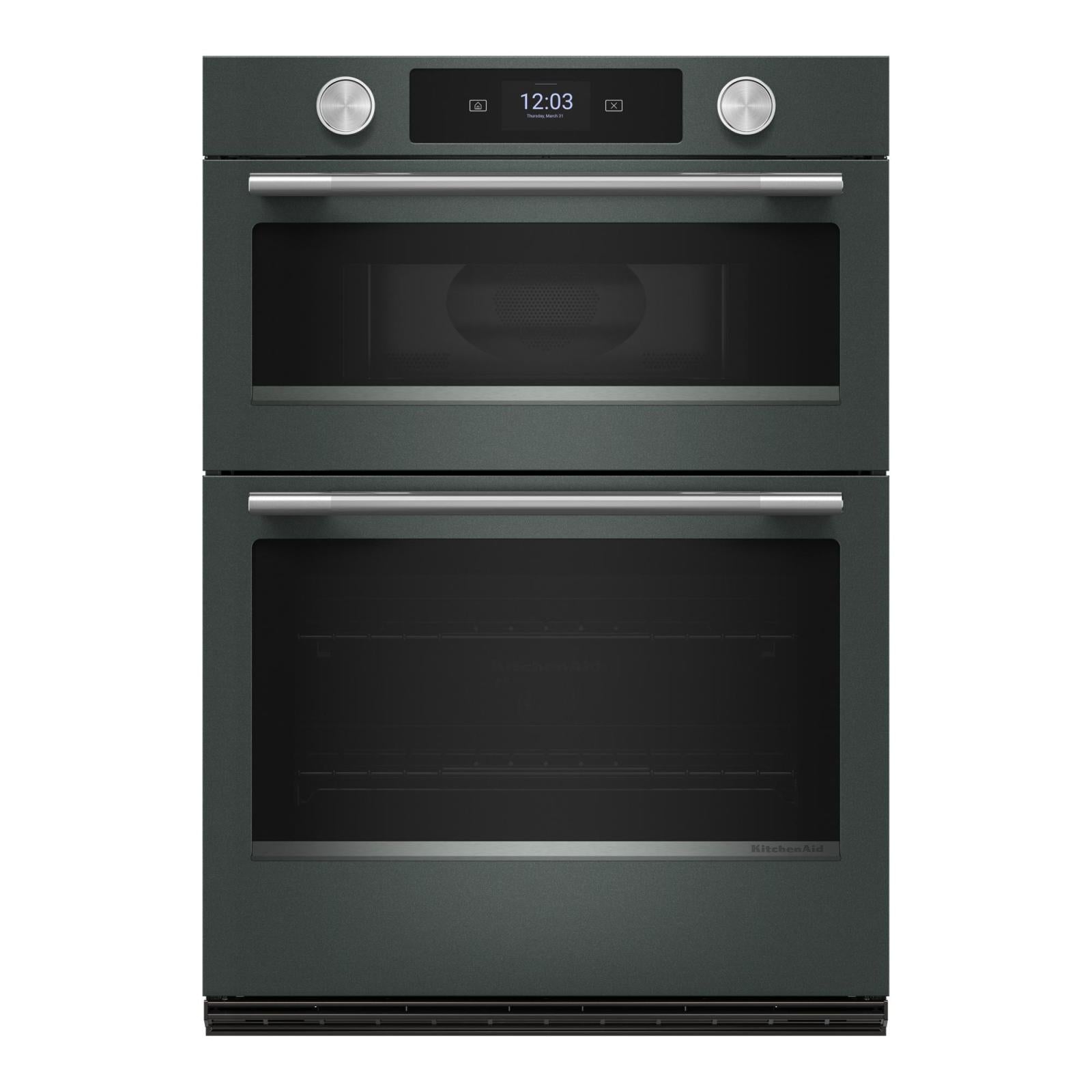 KitchenAid Stainless Steel Handle and Knob Hardware Accessory Kit for 30" Double Wall Oven & Microwave Combo - W11774416