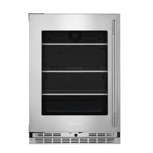 KitchenAid 24" 5.2 Cu. Ft. PrintShield Stainless Steel Undercounter Refrigerator - KURL524SPS