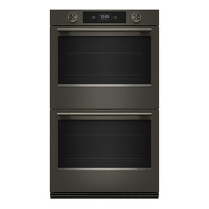 KitchenAid Black Ore 30" Double Wall Oven (10 Cu. Ft) - KOED730SBE