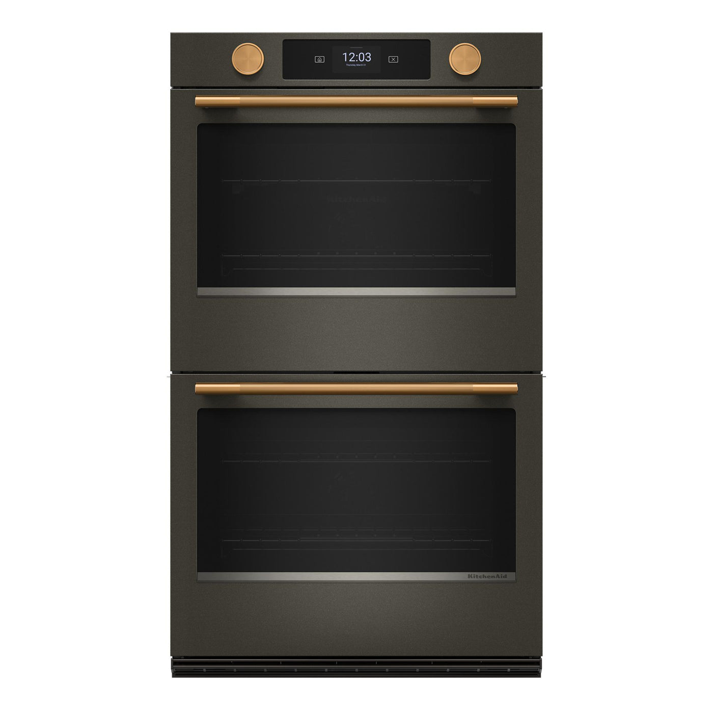 KitchenAid Black Ore 30" Double Wall Oven (10 Cu. Ft) - KOED730SBE