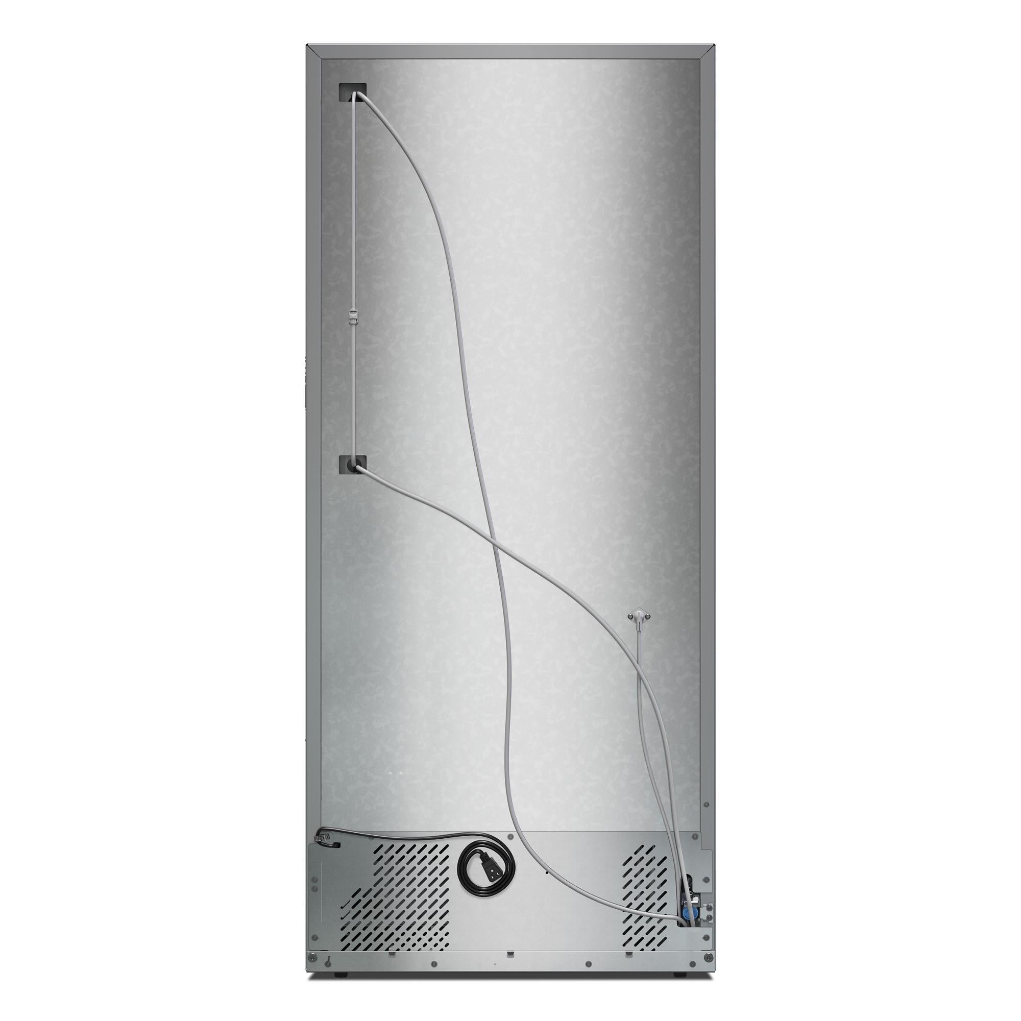 KitchenAid 30" 20.0 Cu. Ft. PrintShield Stainless Steel Standard Depth French Door Refrigerator - KRFF330SPS