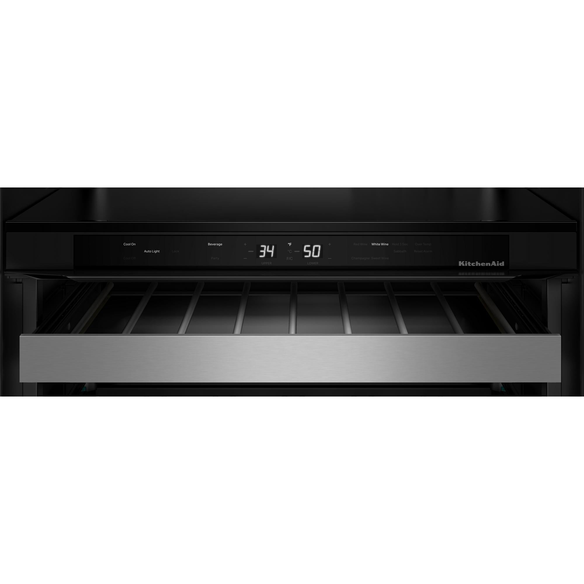 KitchenAid 24" 5.0 Cu. Ft. Black Ore Undercounter Refrigerator - KUBL524SBE