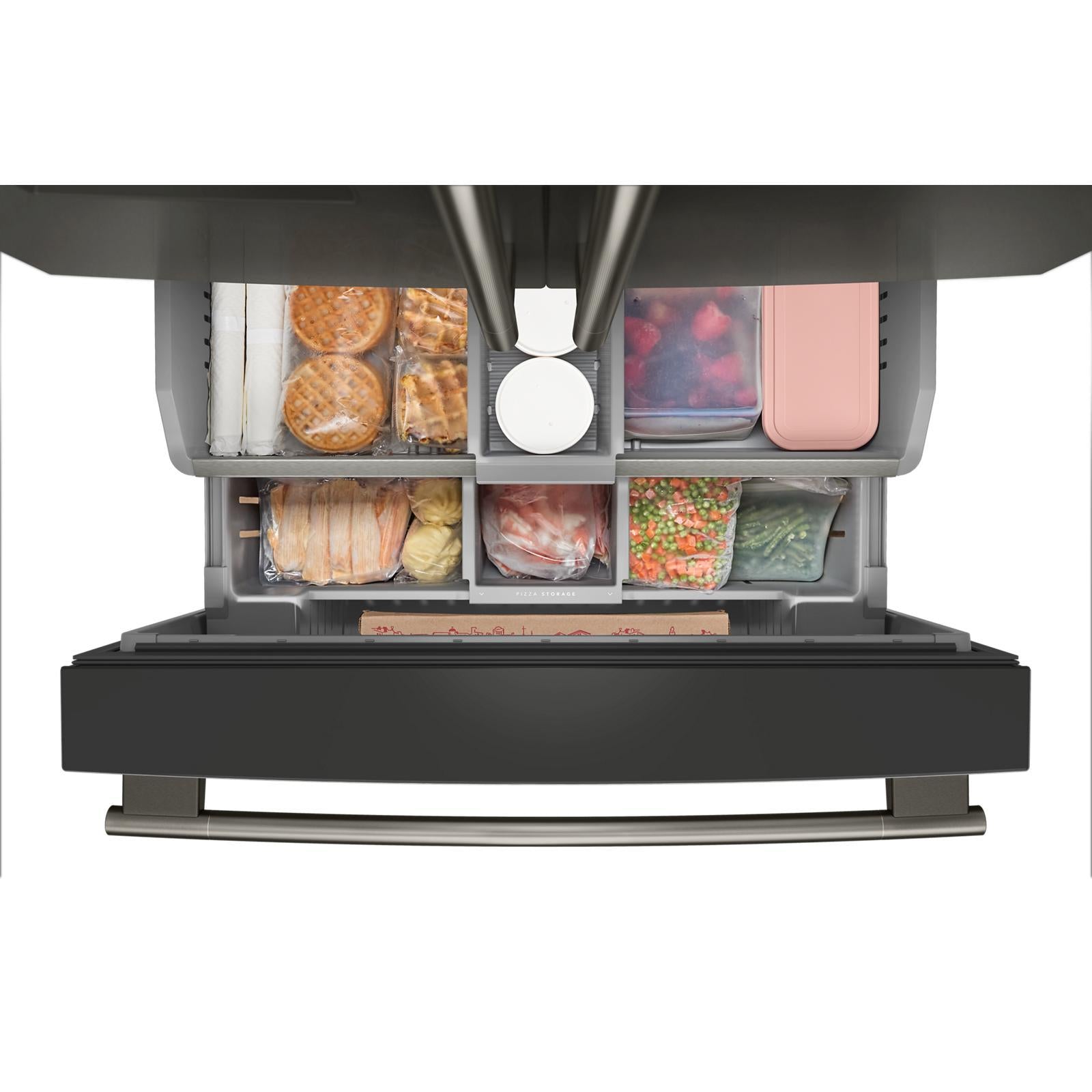 KitchenAid 36" 30 Cu. Ft. Black Ore French Door Refrigerator - KRFF436SBE