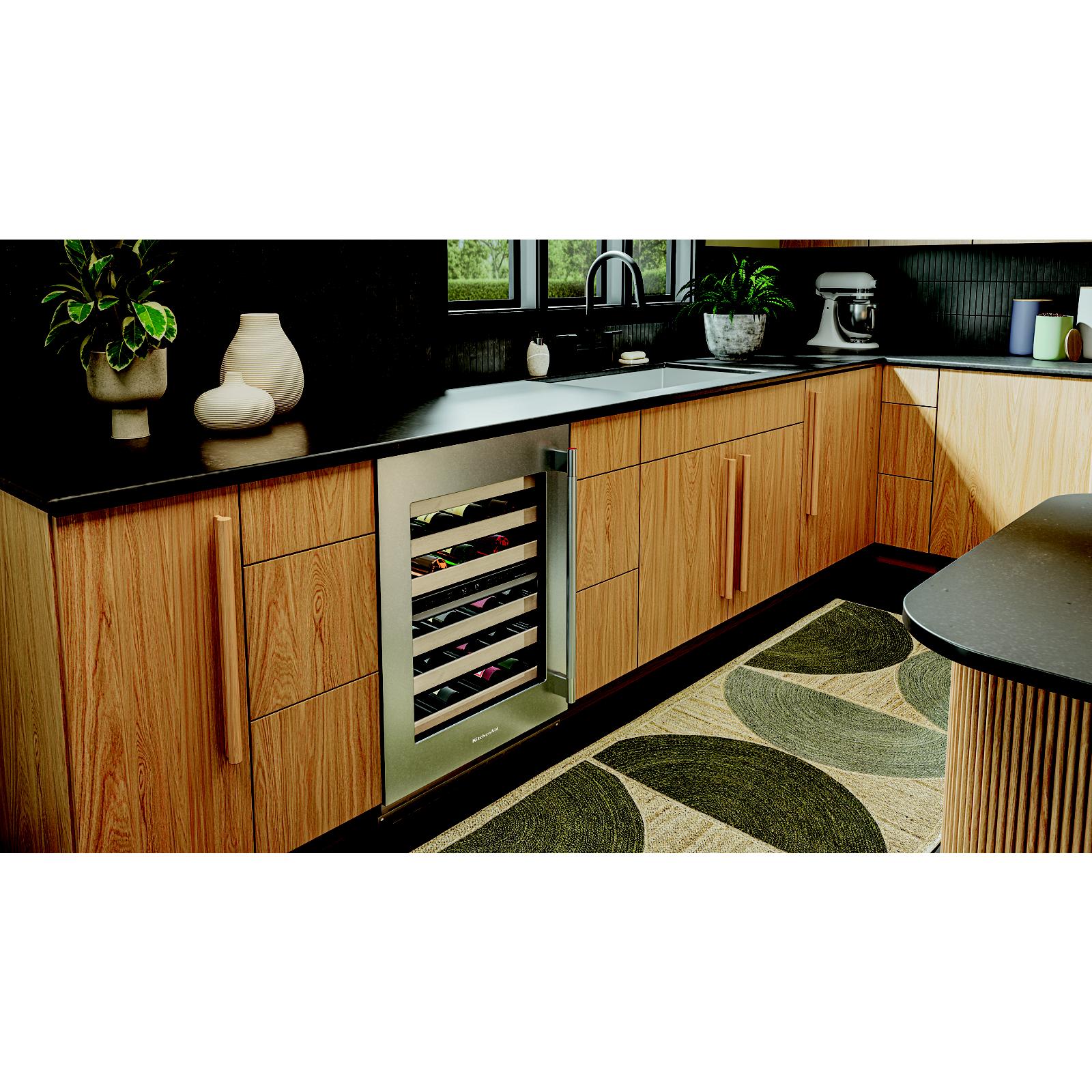 KitchenAid 24" 5.0 Cu. Ft. PrintShield Stainless Steel Undercounter Refrigerator - KUWL524SPS