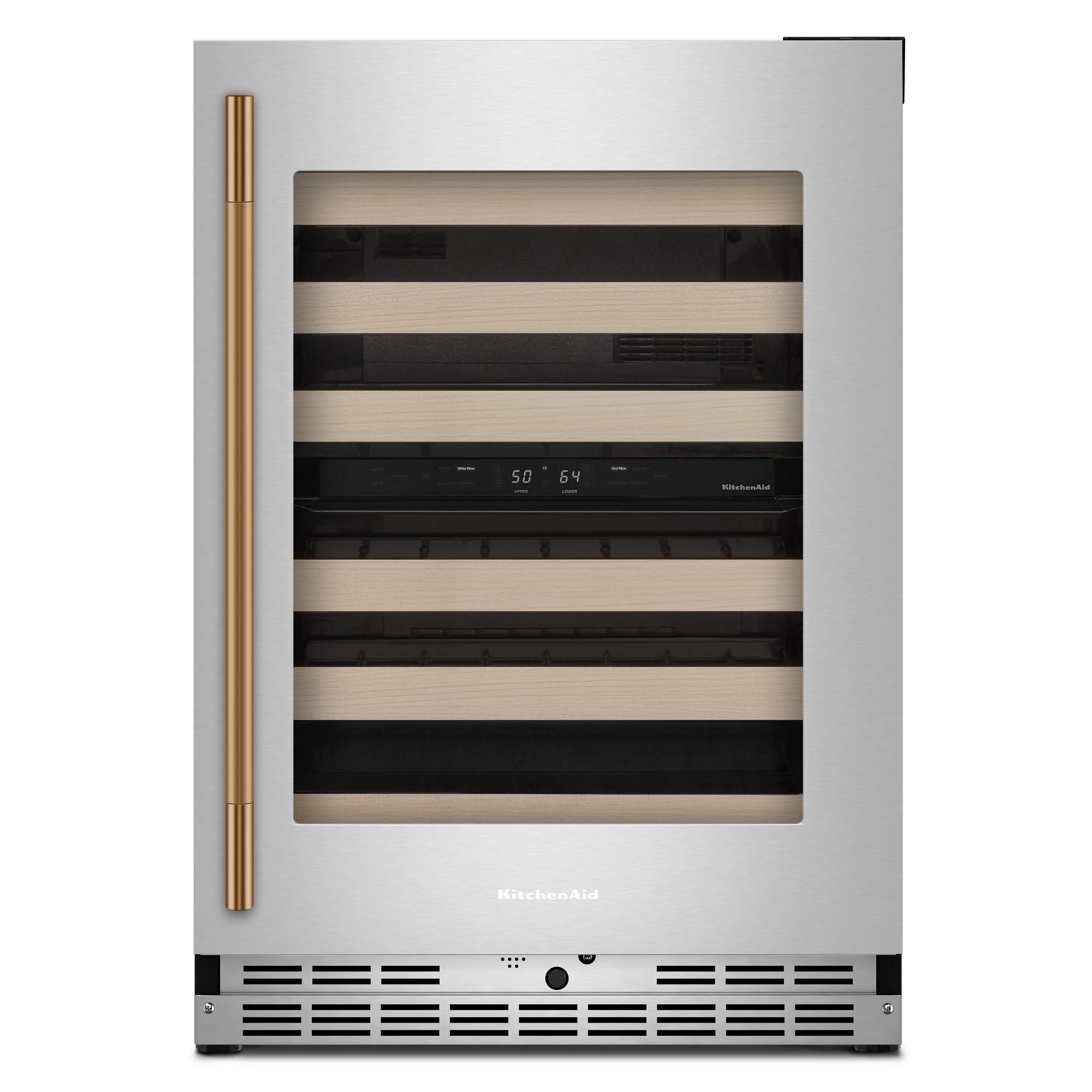 KitchenAid 24" 5.0 Cu. Ft. PrintShield Stainless Steel Undercounter Refrigerator - KUWR524SPS
