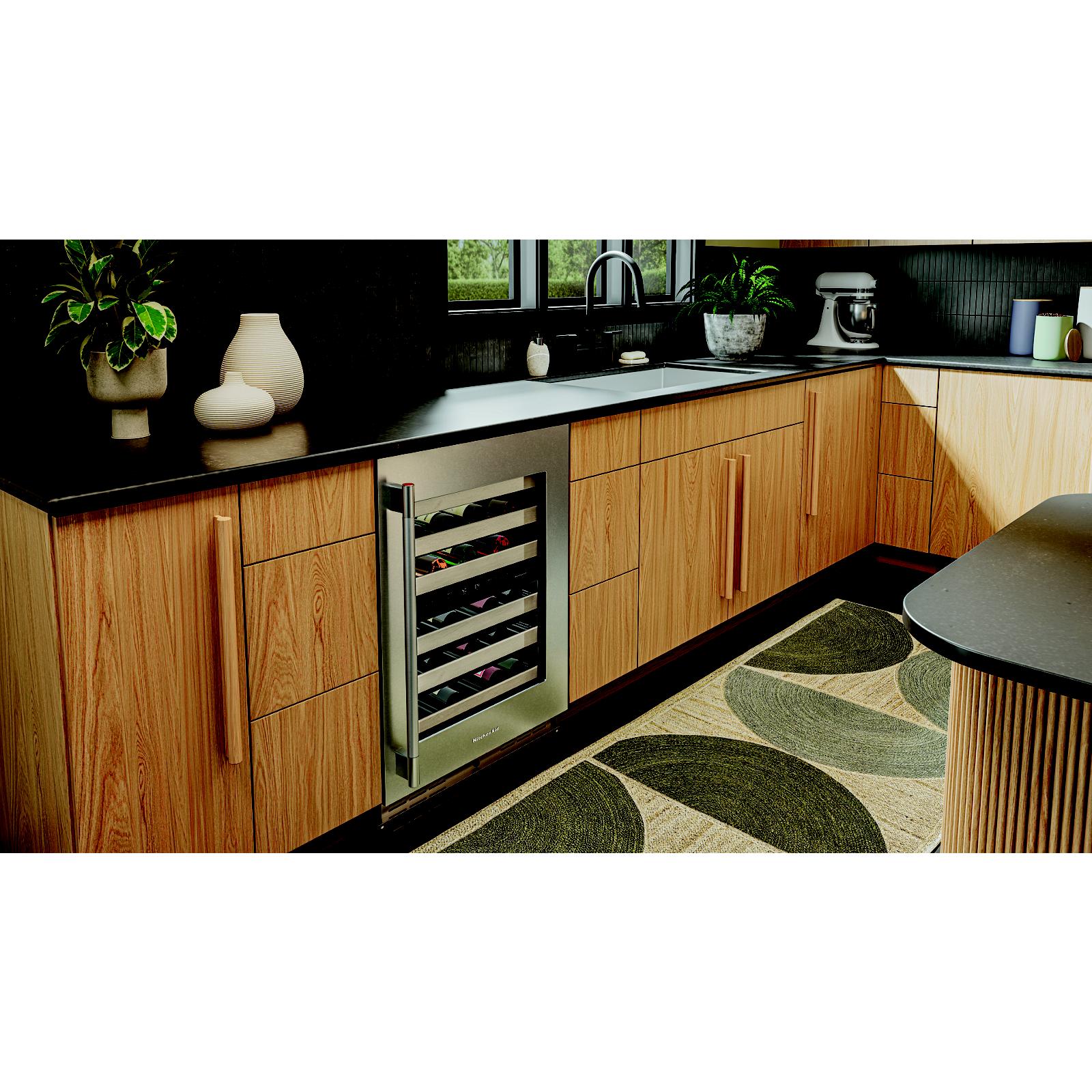 KitchenAid 24" 5.0 Cu. Ft. PrintShield Stainless Steel Undercounter Refrigerator - KUWR524SPS