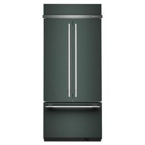 KitchenAid 36" 20.8 Cu. Ft. Juniper Built-In French Door Refrigerator - KBFN536SJP
