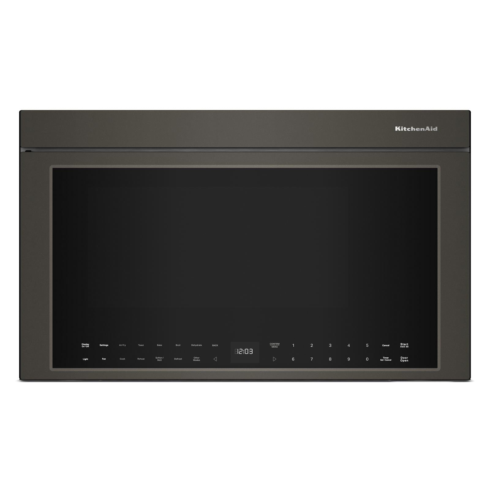 KitchenAid Black Ore Built-in Convection Microwave (1.1 Cu. Ft.) - YKMMF730PBE