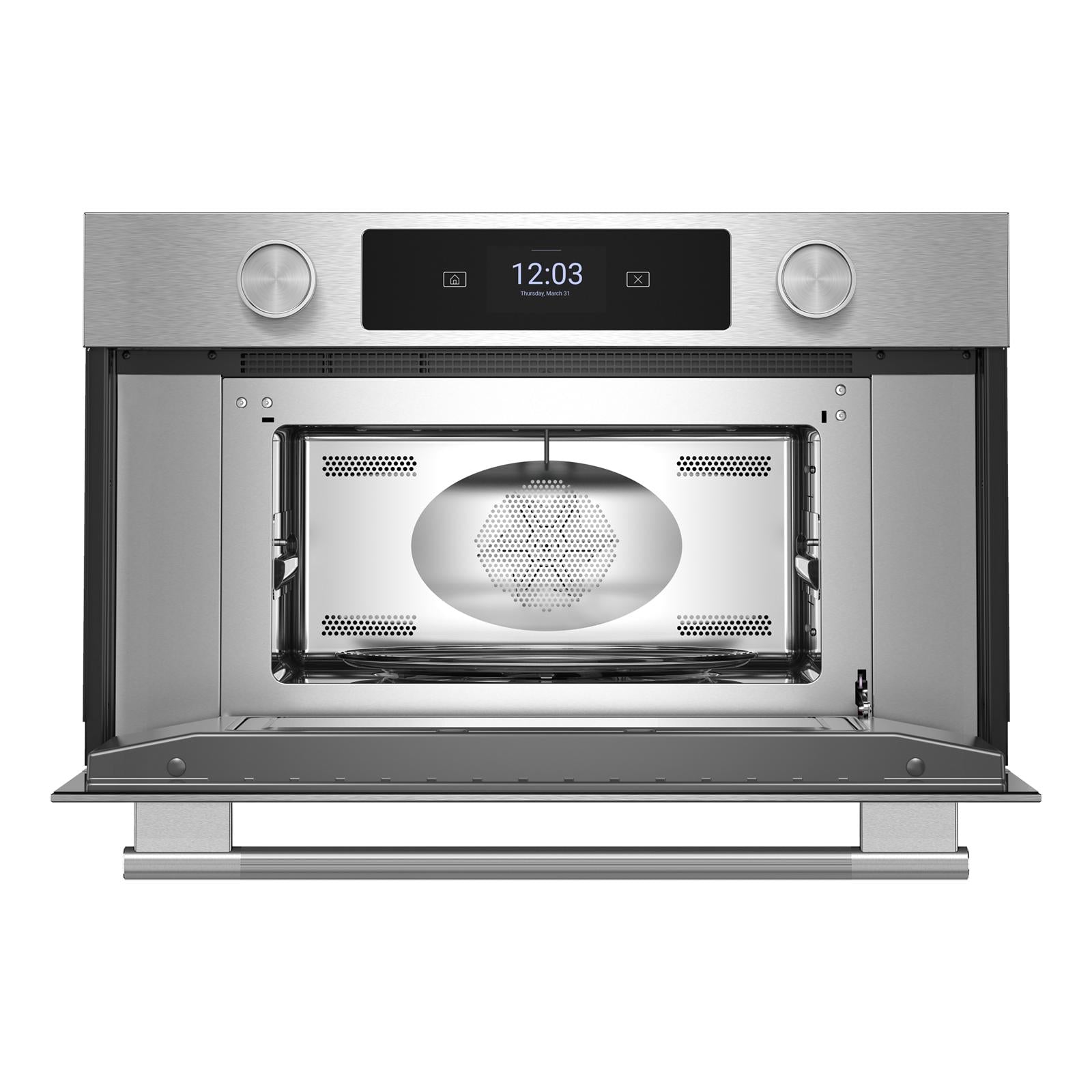 KitchenAid PrintShield Stainless 27 in. Built-In Convection Microwave (1.4 Cu. Ft.) - KMBS727SPS